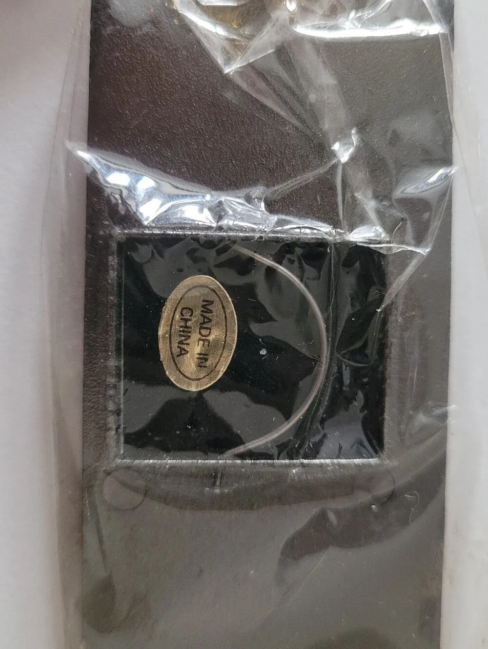 New York Skyline Picture Frame Keychain NWT
